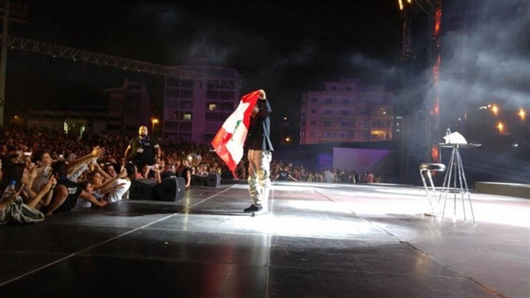 Jamel Debbouze at Jounieh Festival